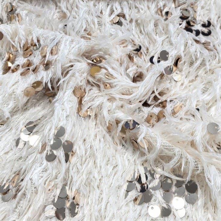 Sequin Fringe Embroidery Fabric suppliers