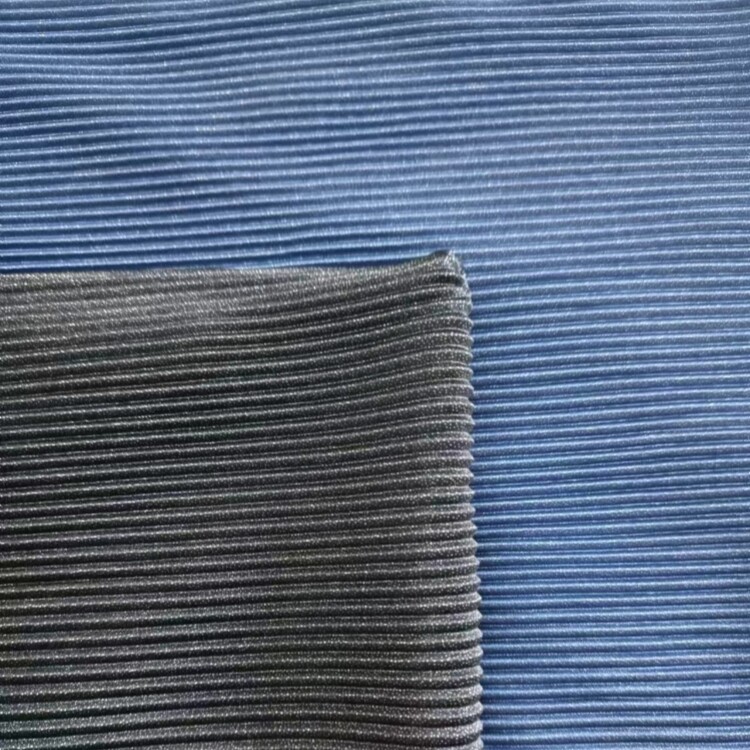 Ασημένιο ύφασμα Plisse