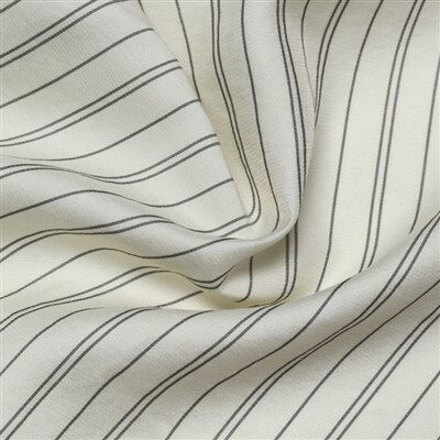 Rèspirant nilon rayon nwa foule twal