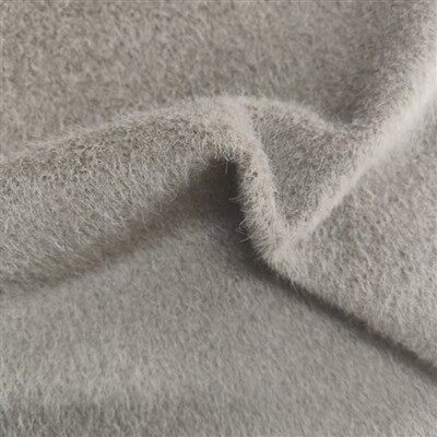 Pruun faux villakasvatud kangas