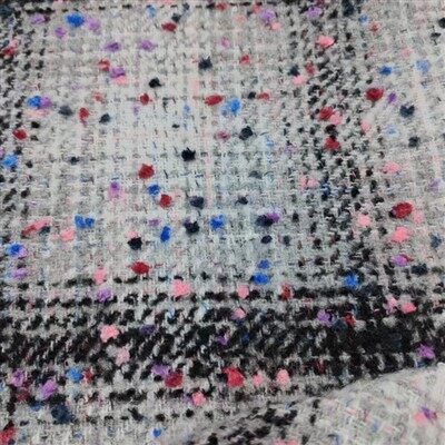 Kontrollige Boucle Tweed kangast