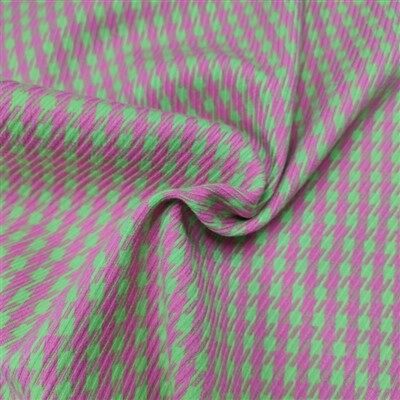 Kolore houndstooth tcheke poly rayon twal detire