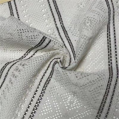 Trikotajli poli paxta chiziqli mato