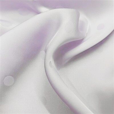 Taškinis poliesterio satino audinys