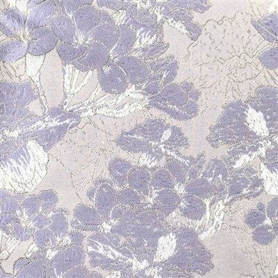 Gull þráður blóma Jacquard efni