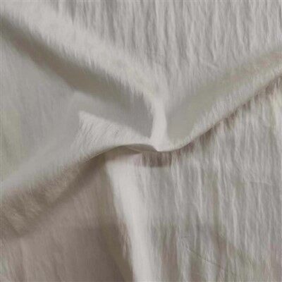 Tejido sólido arrugado de nailon y rayón de alta calidad