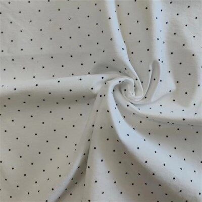 Tejido térmico de punto Roma con lámina de diamantes