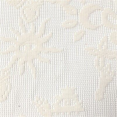 Stór mynstrað blúndur heklun efni