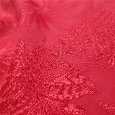 Blad viscose jacquard stof