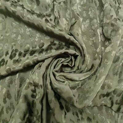 Kain Jacquard Viscose Macan Tutul