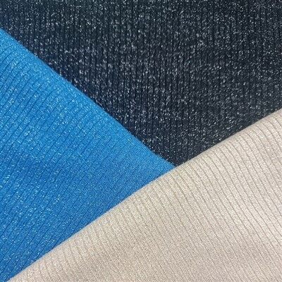 Lurexi ribi kootud kangas