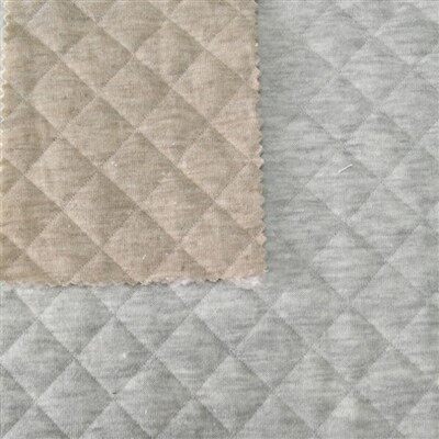 Melange Diamond Jacquard 니트 직물