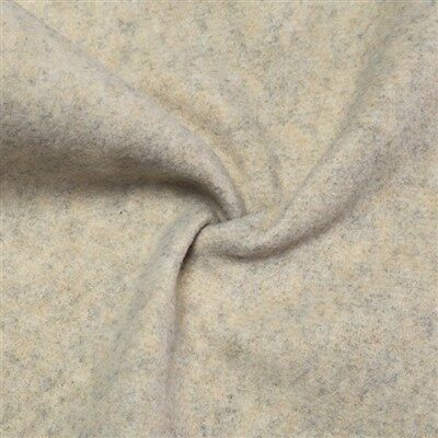 Tela de punto de lana sintética melange