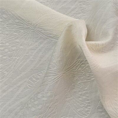 Nylon Tencel Butterfly Jacquard Fabric