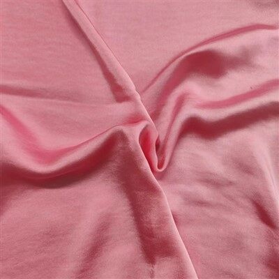 Tela de setí de polièster rosa