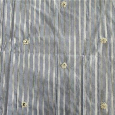 Бавовняна поліетиленова тканина з вишивкою паєтками