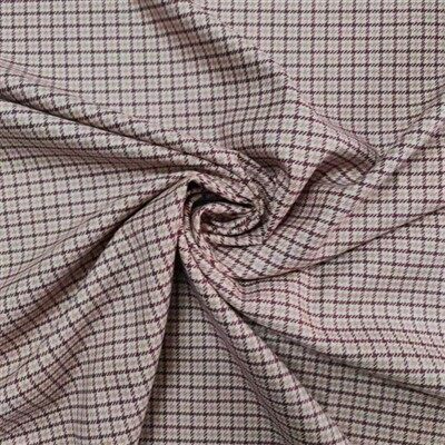 Poly Rayon Stretch Houndstooth kangas