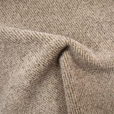 Polyester -Twill Granular Fleece Stoff