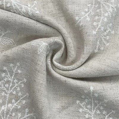 Fabraic Priontála Foirm Floral Línéadaigh Rayon