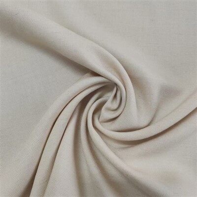 Tejido con textura de lino y rayón