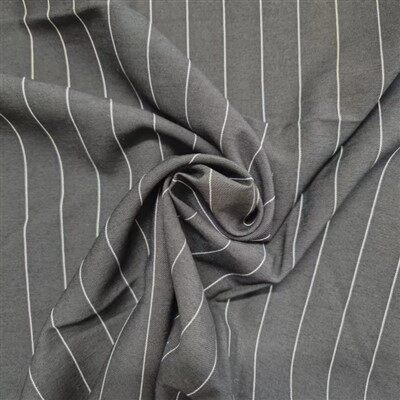 Rayon Poly-stof met witte streep