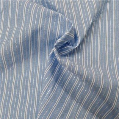 چاندی کے دھاگے کی پٹی کاٹن تانے بانے