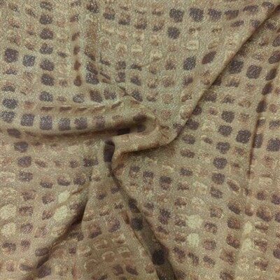 Stone Print Rayon Lurex kangas