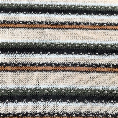 Striped Open Knit twal