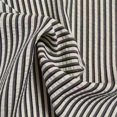 ٹی سی سوت رنگے ہوئے سیرسکر کی پٹی بلبلا تانے بانے