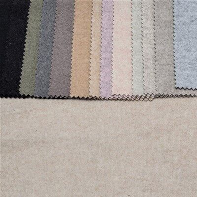 Tr Melange Fauxe Wool Fabric