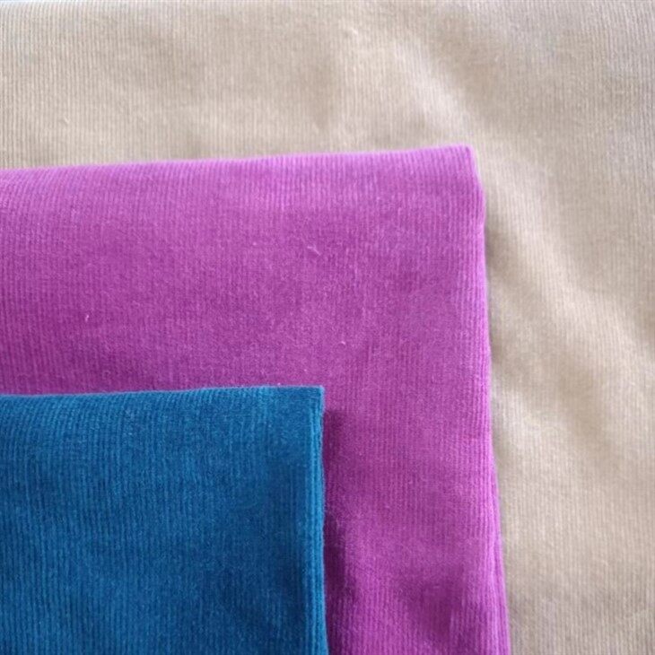 dark color stretch cotton corduroy fabric