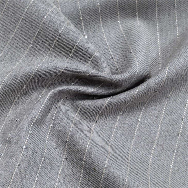 Stripe Sequin Yarn-dyed Fabric suppliers