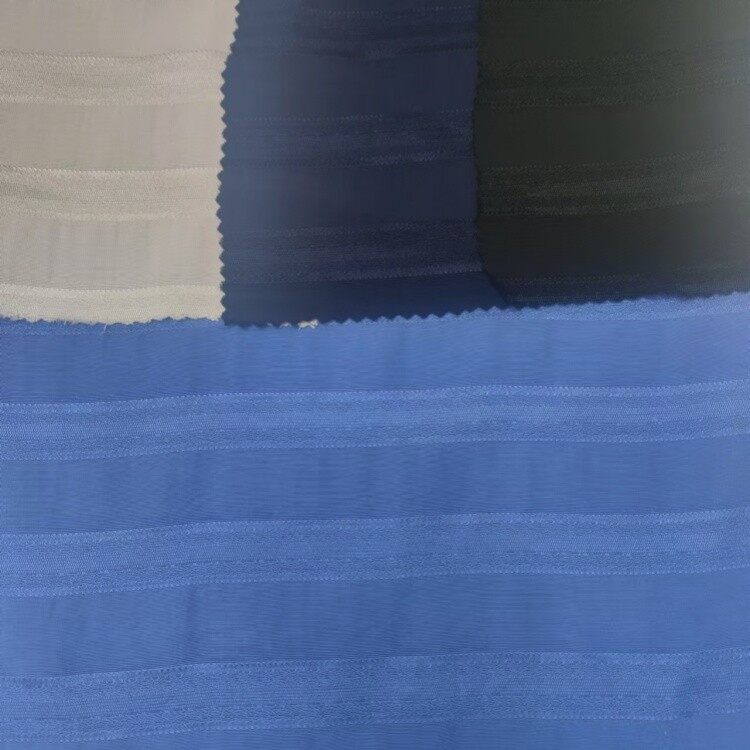 striped jacquard viscose  fabric 2
