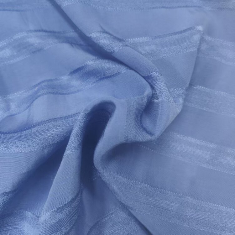 Röndótt Jacquard Viscose efni