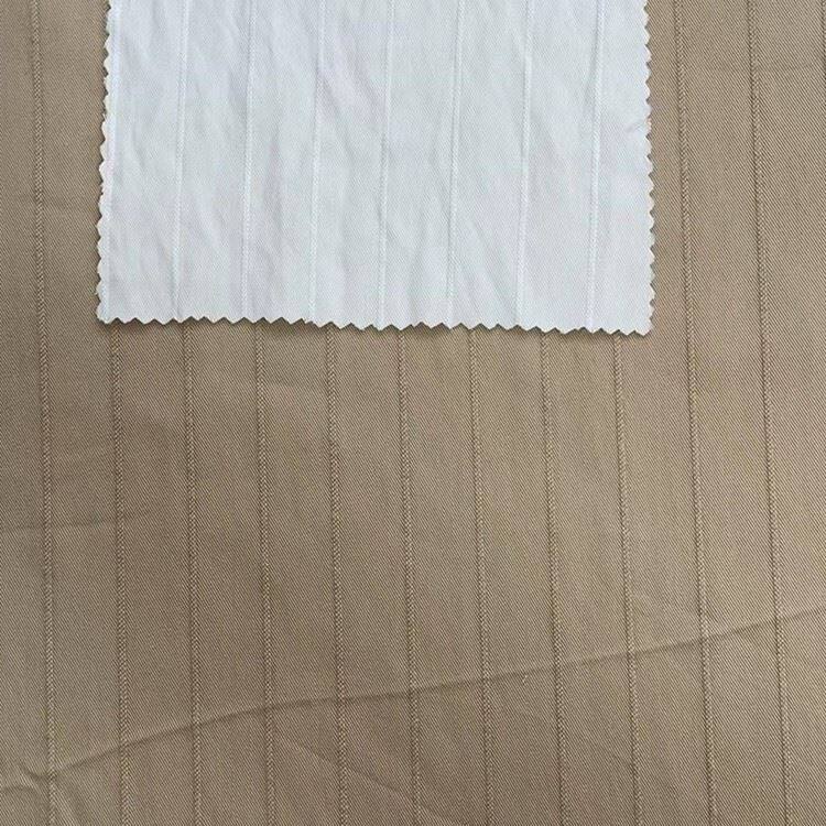 striped rayon nylon  woven fabric 2