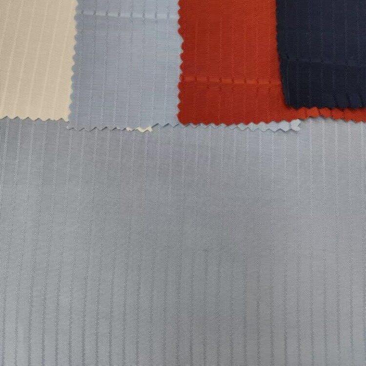 striped viscose rayon jacquard fabric 3
