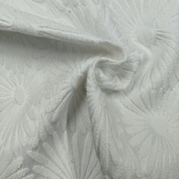 Жаккардовая ткань TC с цветочным рисунком