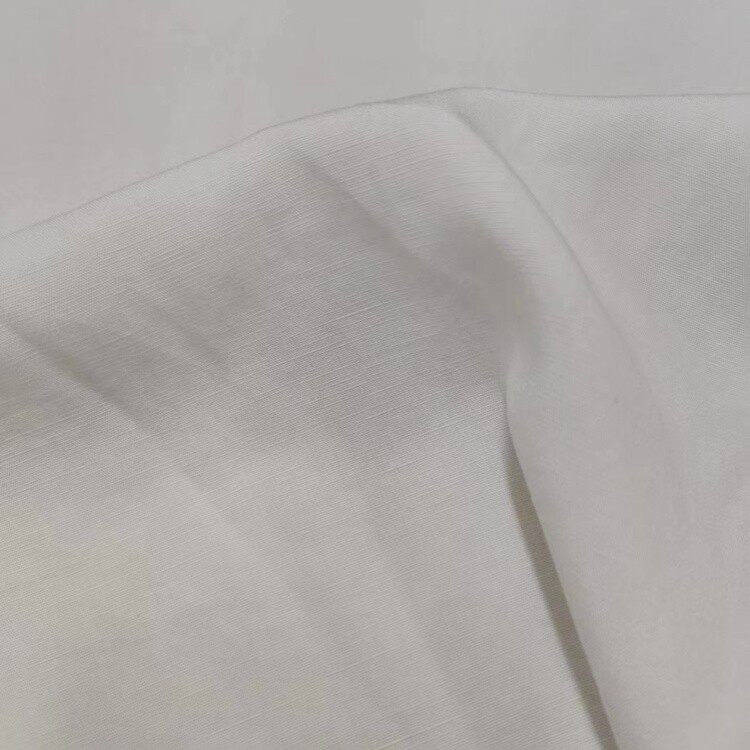 tencel linen plain slub fabric 3