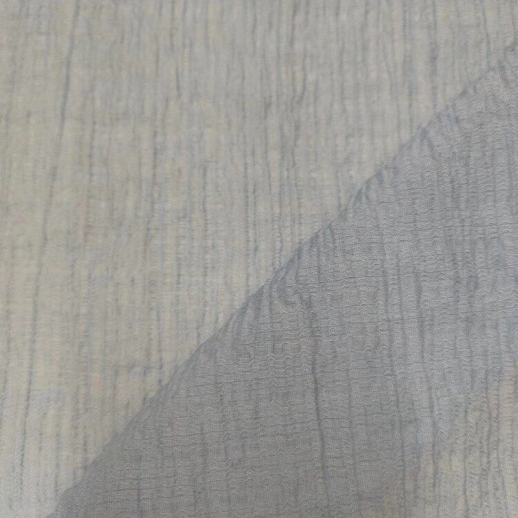tencel  nylon solid wrinkled fabric 4