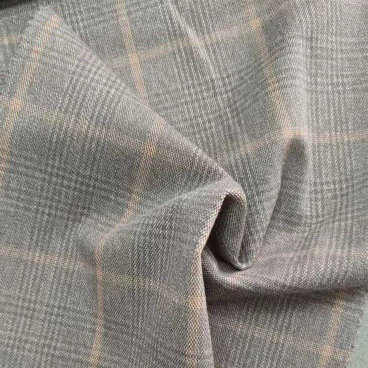 TR Stretch Yarn-dyed Check Suit Fabric suppliers