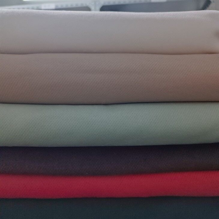 colorful overcoat fabric