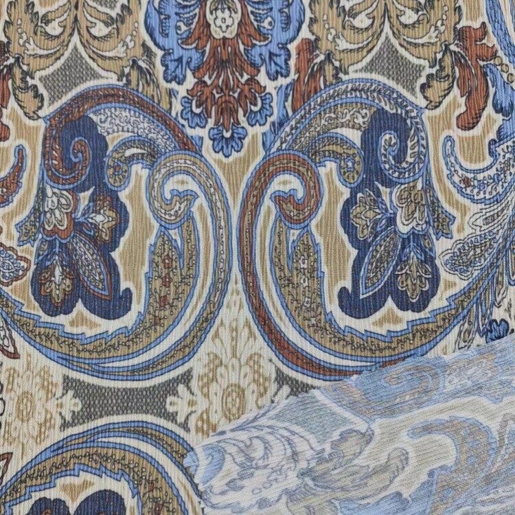 vintage mesh print fabric 2