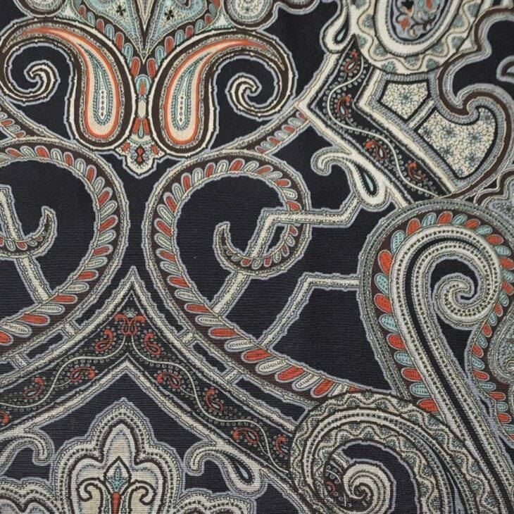 Vintage Tencel Linen Print Fabric