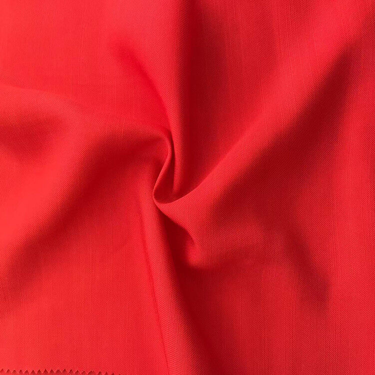 Tejido jacquard de viscosa y tencel con efecto panal