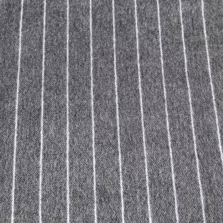 Vải Jacquard sọc len