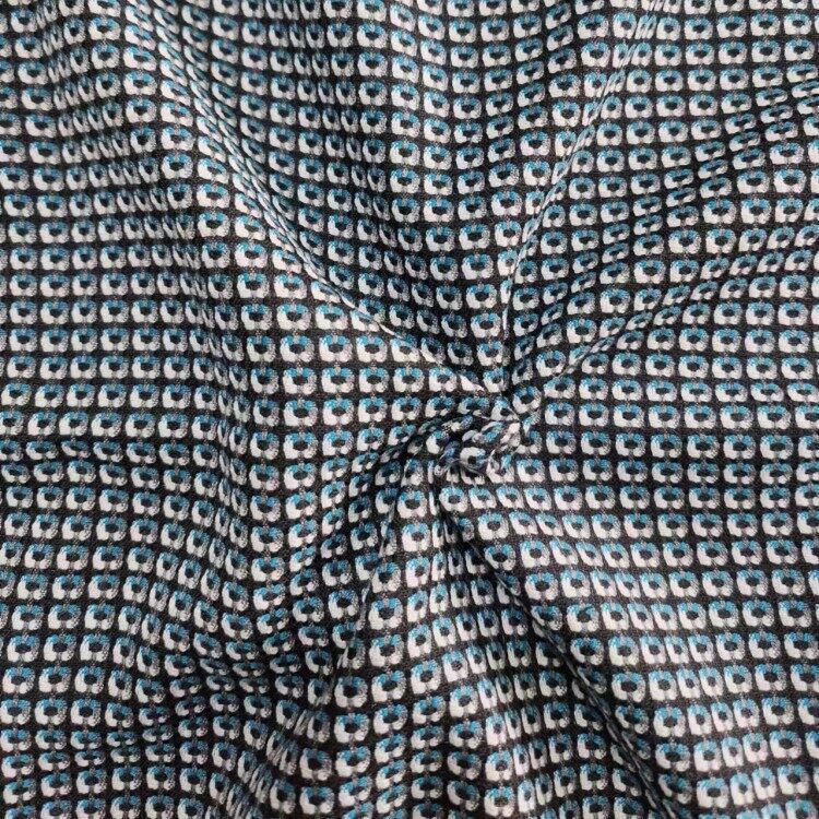 Tejido dobby teñido en hilo