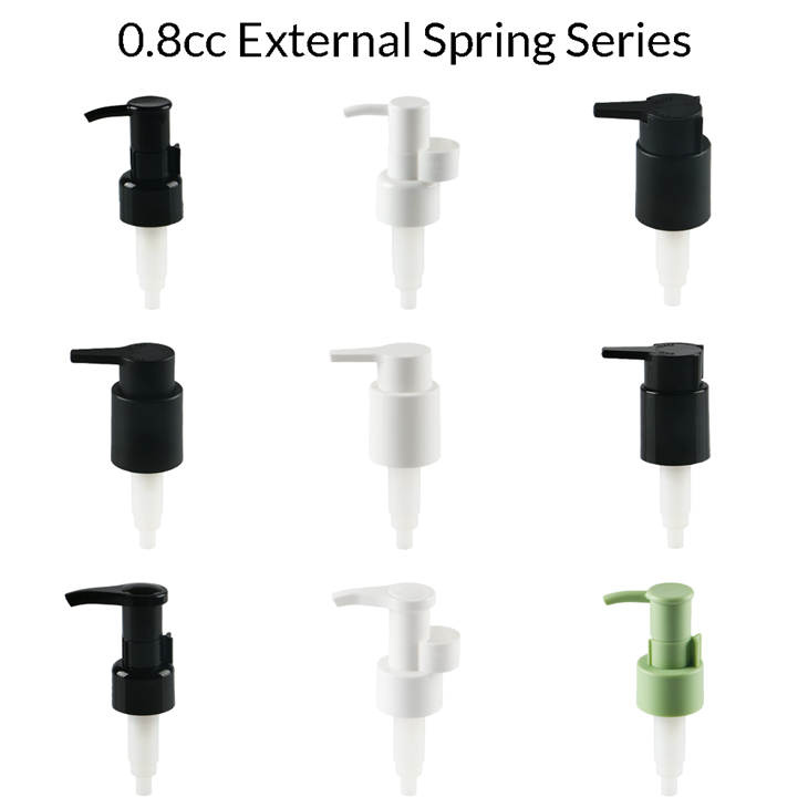 0.8cc 24/410 cleansing oil pump for makeup remover bottles