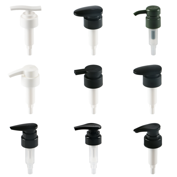28/410 lotion pump standard style options for body lotion hand soap and shampoo bottles