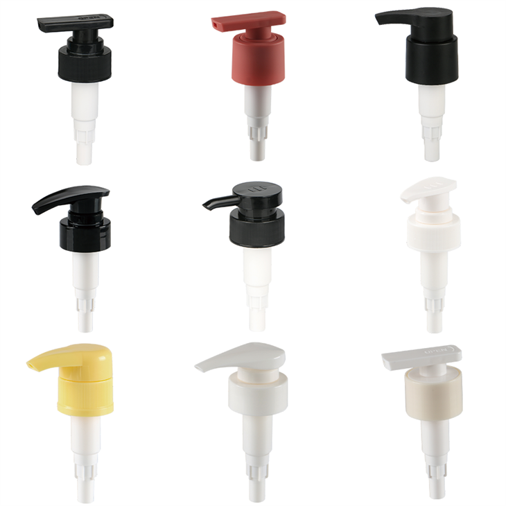 28/410 lotion pump actuator shape options for shampoo and conditioner bottles