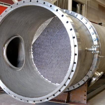 Chemical facility shell-tube heat exchanger(1)